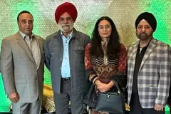 BHAGAT SINGH  JIS  real sister's BIBI AMAR KAUR jis son Professor Jagmohan Singh Ji from Ludhiana and  his daughter Dr. Mohan Preet Kaur Ji (were also present) . It was utmost pleasure and proud feeling on this occasion organized by APS LEADERSHIP