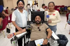 APS Vice President Ajayvir S Sondhi was one of the donors