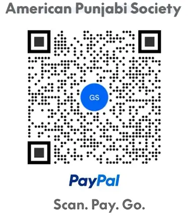 American Punjabi Society PayPal QR Code